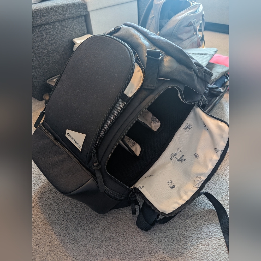 No Reception Club Diaper bag